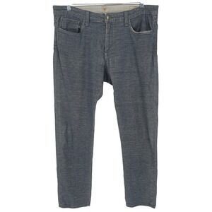 Agave Denim Rocker Slim Straight Jeans Super Soft Toco Melange Blue Mens 38W EUC